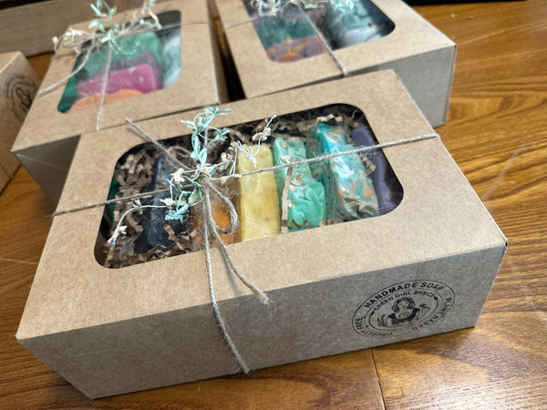 Handmade Gift Set: 5 Soaps & Lotion