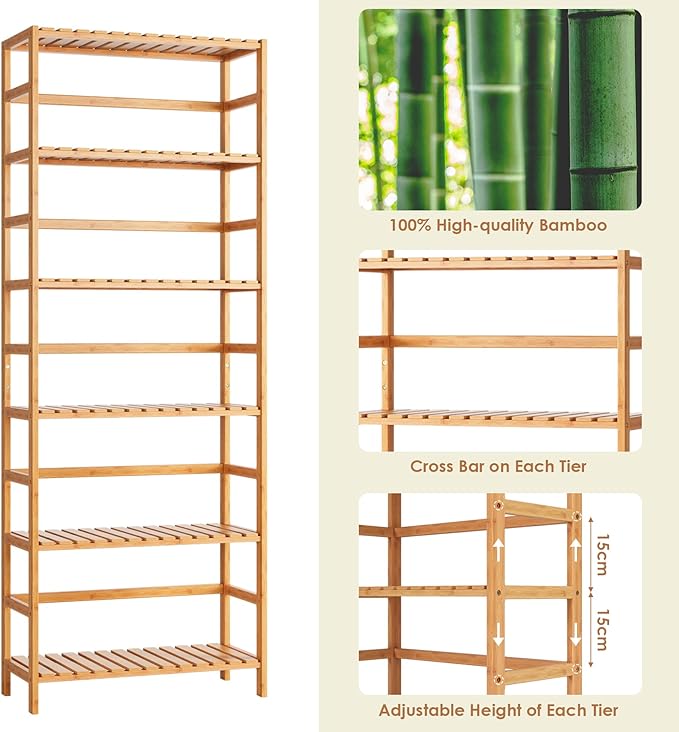 Soap Curing Rack 6 Tier Bamboo – Green Girl Basics