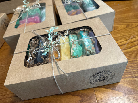 Handmade Soap 6 Bar Gift Box